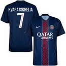 PSG Kvaratskhelia 7 Home Fan Jersey 2025/26