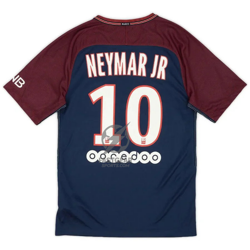 PSG Retro Home  2017/18 Fan Jersey Neymar Jr 10