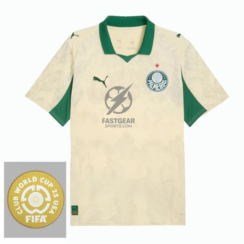 Palmeiras Third Fan Jersey 2025/26 Patch Club World Cup