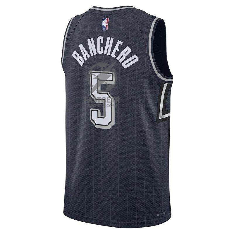 Paolo Banchero Orlando Magic Unisex 23/24 NBA Jersey - Navy - City Edition