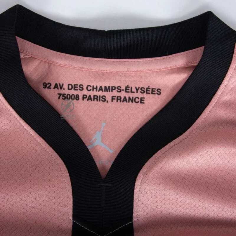 Paris Saint-Germain Barcola 29 Fan Jersey Third Jordan 2023/24 Patches UCL UEFA Foundation (Official Printing)