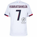 Paris Saint-Germain Fan Jersey Away 2024/25 Patches UCL UEFA Foundation (Official Printing)