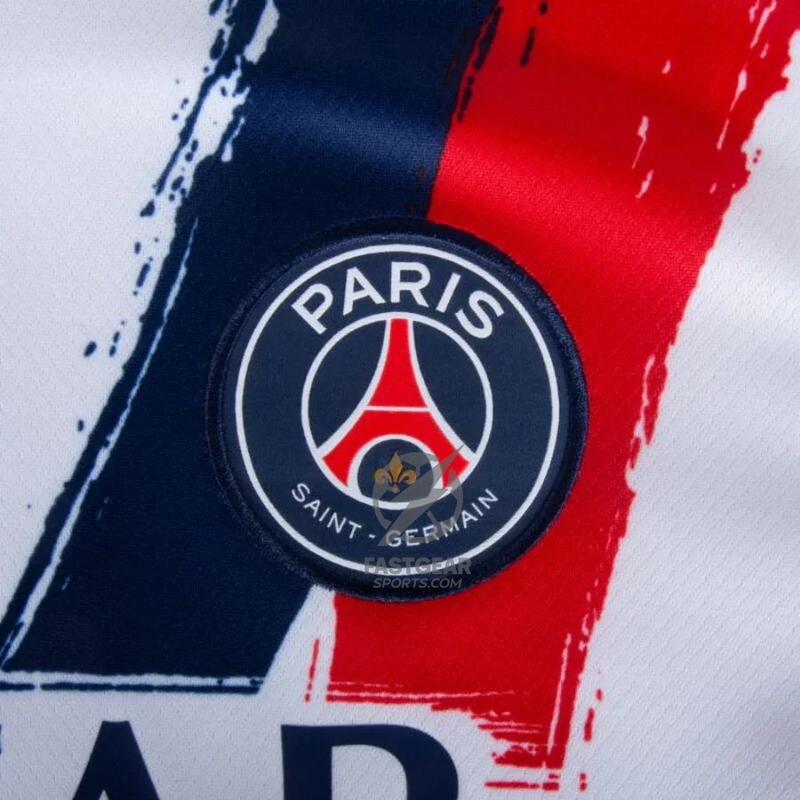Paris Saint-Germain Fan Jersey Away 2024/25 Patches UCL UEFA Foundation (Official Printing)