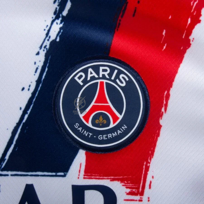 Paris Saint-Germain Fan Jersey Away 2024/25 Patches UCL UEFA Foundation (Official Printing)