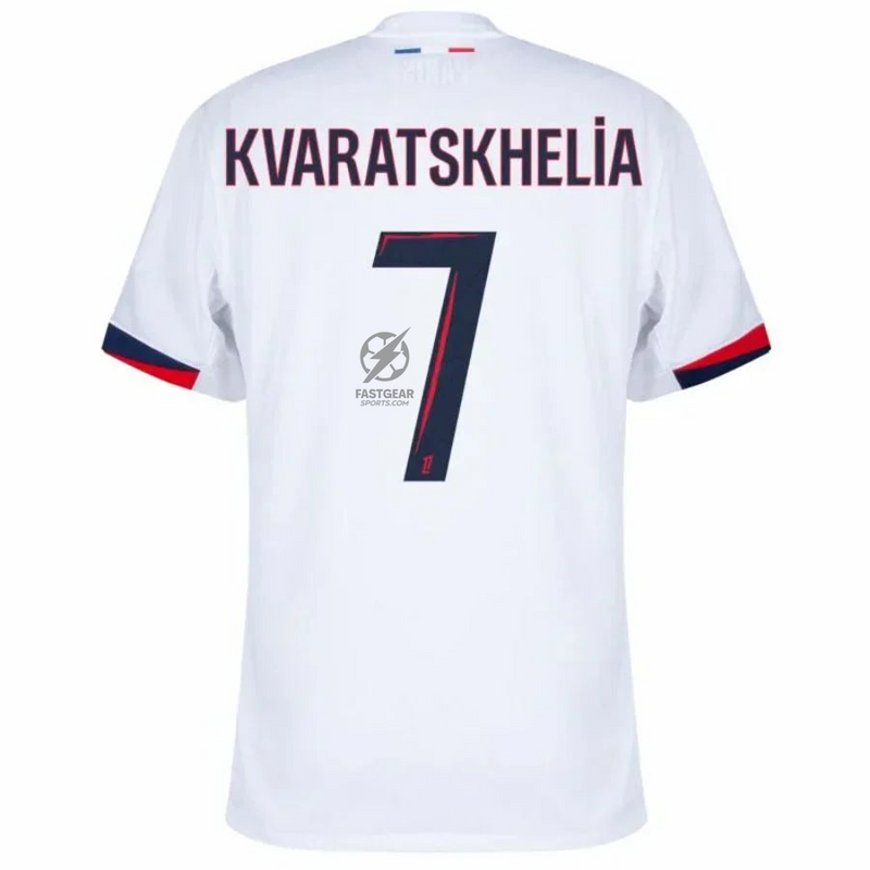Paris Saint-Germain Fan Jersey Away 2024/25 Patches UCL UEFA Foundation (Official Printing)