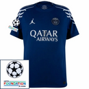 Paris Saint-Germain Fan Jersey Fourth Jordan 2024/25 Patches UCL UEFA Foundation (Official Printing)