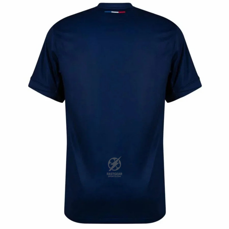 Paris Saint-Germain Kvaratskhelia 7 Fan Jersey Home 2024/25 Patches UCL UEFA Foundation (Official Printing)