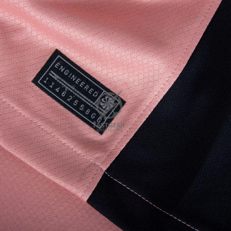 Paris Saint-Germain Kvaratskhelia 7 Fan Jersey Third Jordan 2023/24 Patches UCL UEFA Foundation (Official Printing)