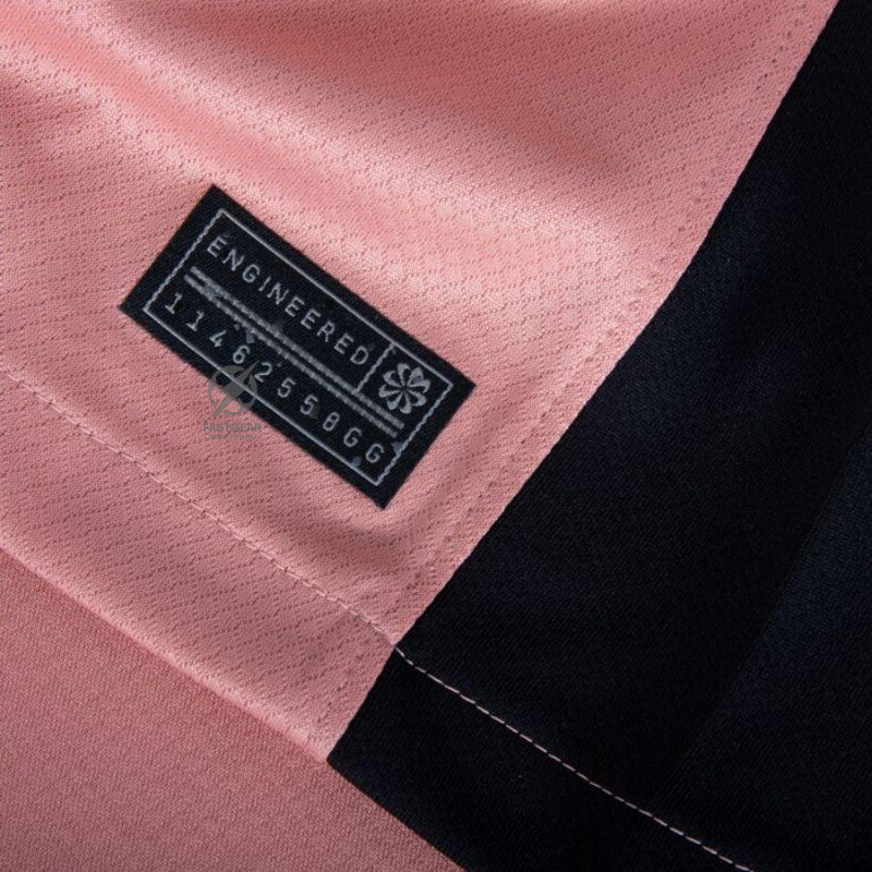 Paris Saint-Germain Kvaratskhelia 7 Fan Jersey Third Jordan 2023/24 Patches UCL UEFA Foundation (Official Printing)