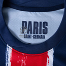 Paris Saint-Germain O.DEMBELE 10 Fan Jersey Home 2024/25 Patches UCL UEFA Foundation (Official Printing)
