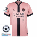 Paris Saint-Germain  Fan Jersey Third Jordan 2023/24 Patches UCL UEFA Foundation (Official Printing)