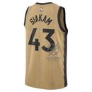 Pascal Siakam Toronto Raptors Unisex 23/24 NBA Jersey - Gold - City Edition