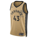 Pascal Siakam Toronto Raptors Unisex 23/24 NBA Jersey - Gold - City Edition