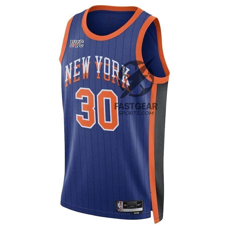 Julius Randle New York Knicks Unisex 23/24 NBA Jersey - Blue - City Edition