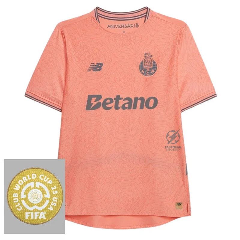 Porto Away Fan Jersey 2025/26 Patch Club World Cup