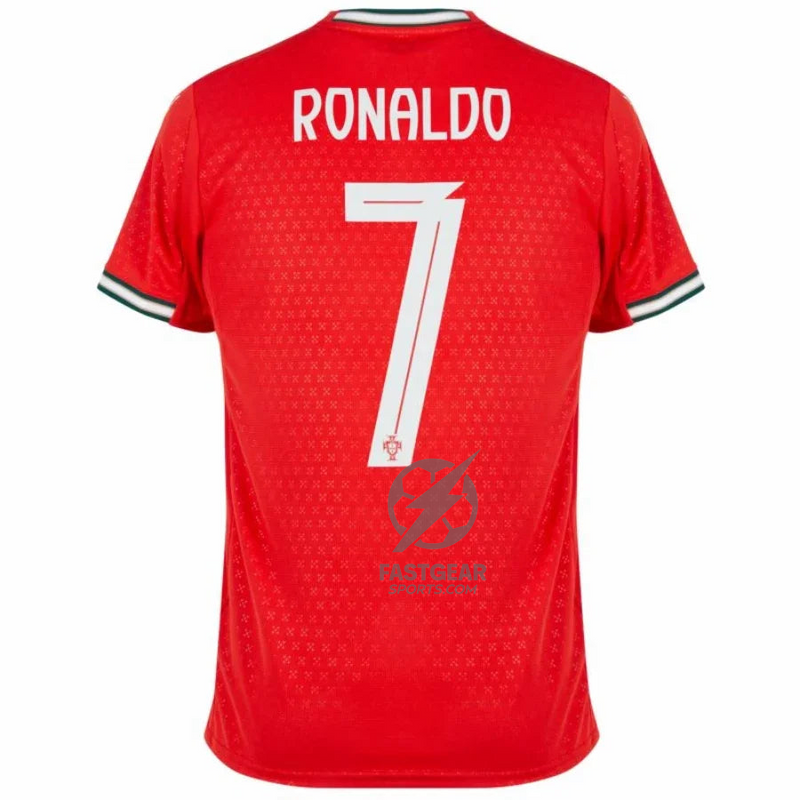 Portugal Ronaldo 7 Home Fan Jersey 2025/26