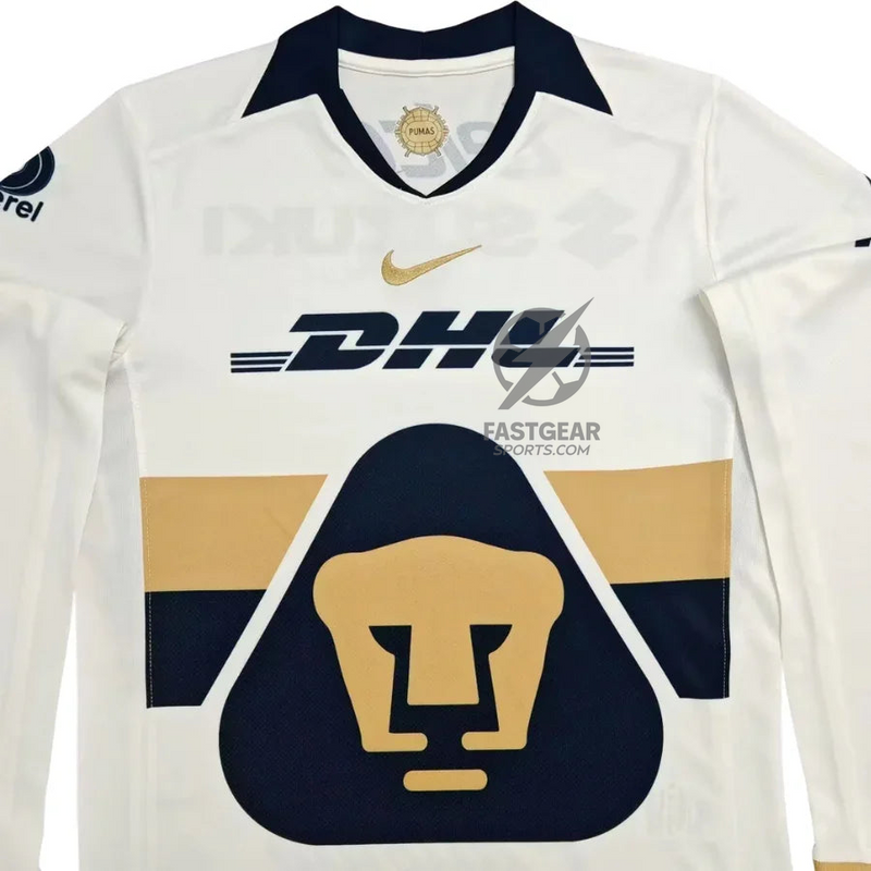 Pumas Home Fan Jersey Long Sleeve 2025/26