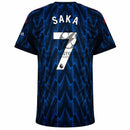 Arsenal Away Saka 7 Authentic Player Jersey Shirt 2025-2026