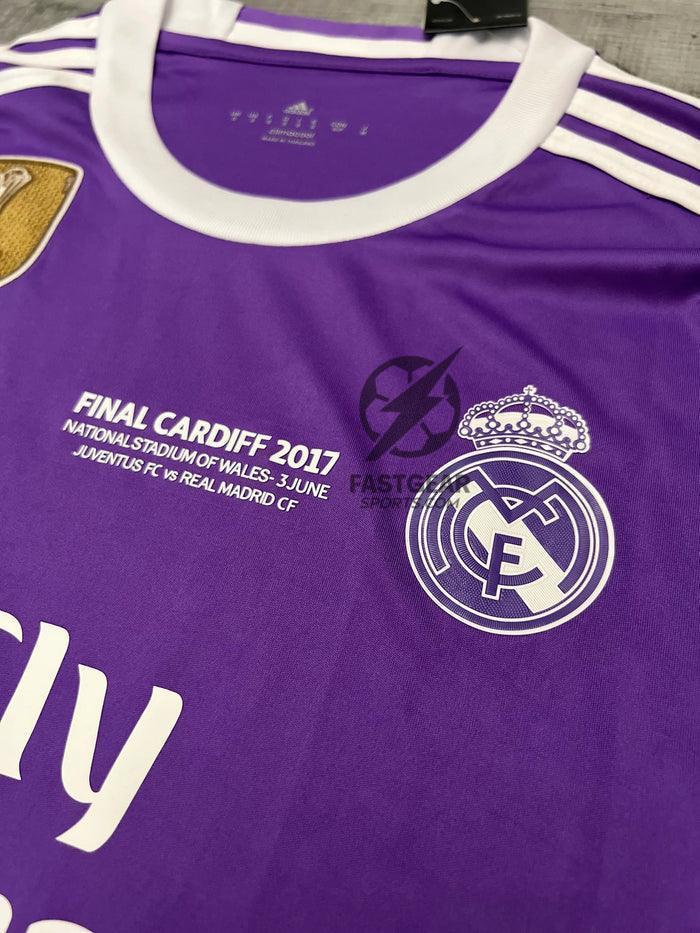 Retro Real Madrid Long-sleeve Away Jersey 2016/17