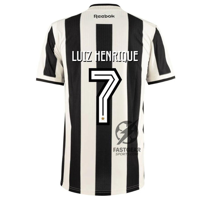 Botafogo Home Fan Jersey 2024/25 Patchs Campeão Libertadores