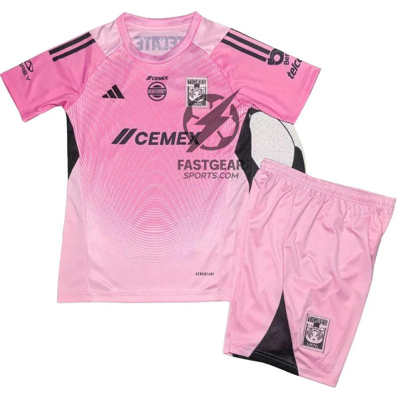 Kids Kit Tigres UANL GK Away 2025/26
