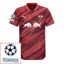 RB Leipzig Fan Jersey Away 2024/25 Patches UCL UEFA Foundation (Official Printing)