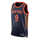 RJ Barrett New York Knicks 2023 NBA Jersey - Statement Edition - Navy