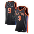 RJ Barrett New York Knicks Unisex 2023 NBA Jersey - City Edition - Black