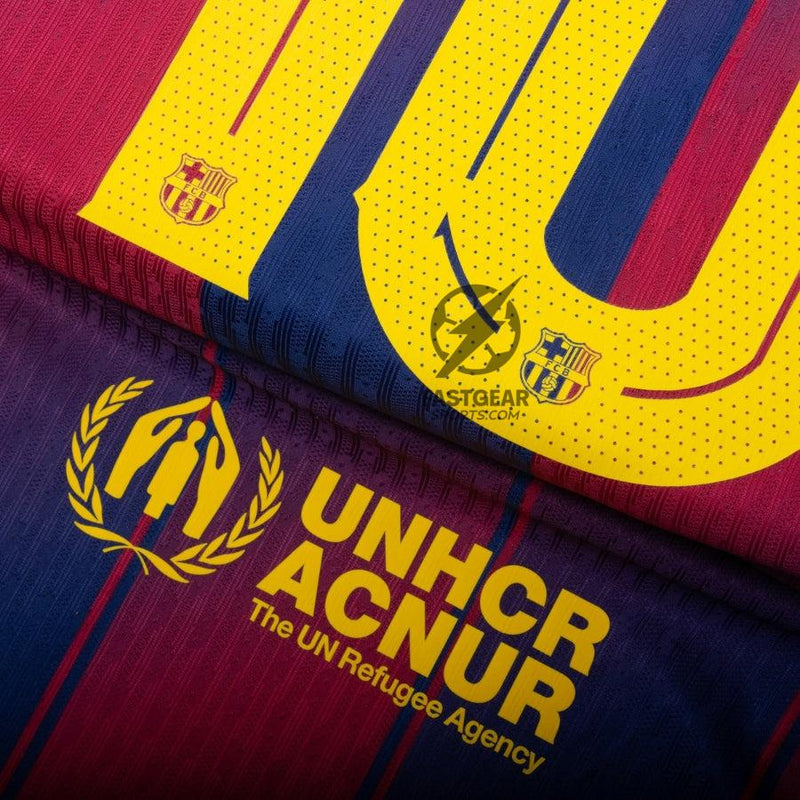 Barcelona Lamine Yamal 10 Home Authentic Player 2025/26 Dri-Fit ADV Match