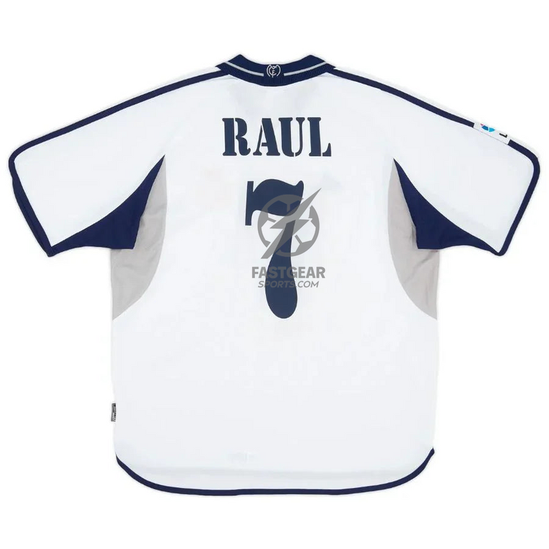 Real Madrid Home Retro Jersey 2000/01