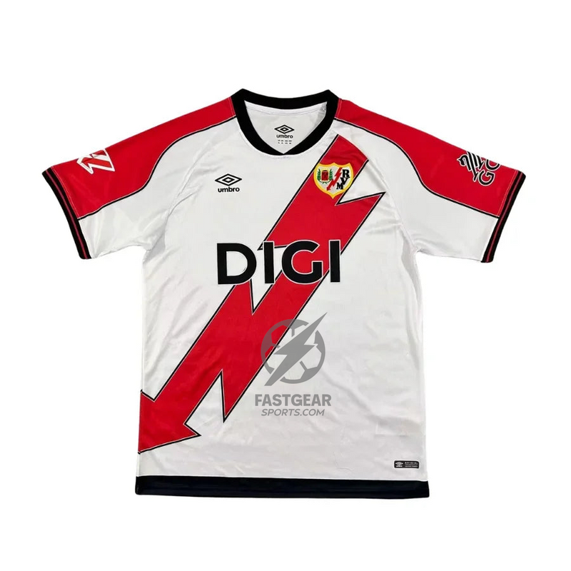 Rayo Vallecano Home Fan Jersey 2025/26