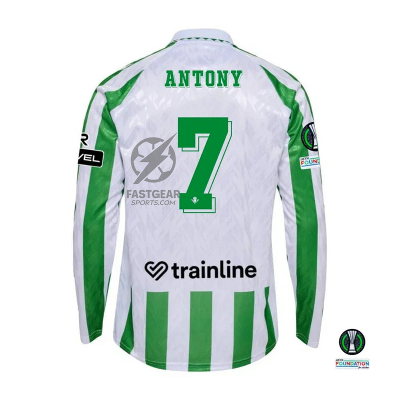 Real Betis Home Long Sleeve Jersey 2024/25
