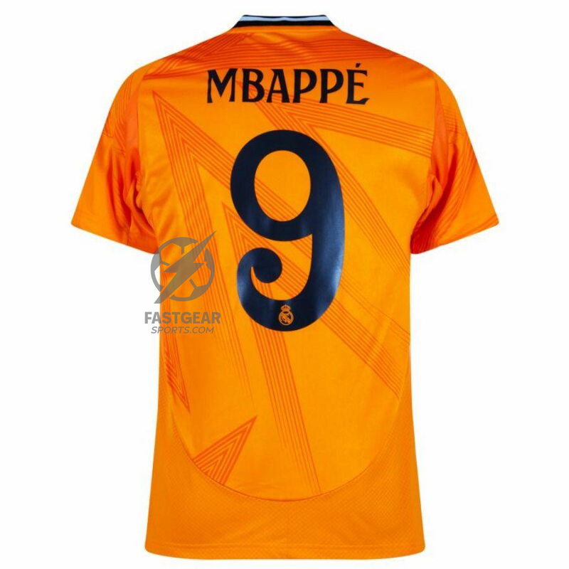 Real Madrid Away Fan Jersey 2024/25 Patches UCL UEFA Foundation (Official Printing)