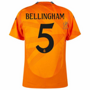 Real Madrid Away Fan Jersey 2024/25 Patches UCL UEFA Foundation (Official Printing)