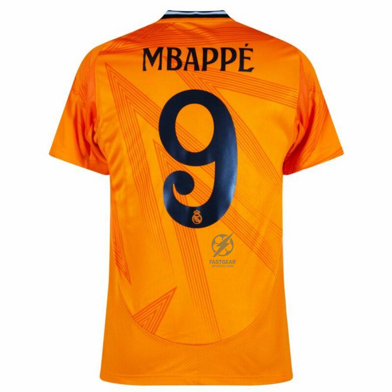 Real Madrid Away Fan Jersey 2024/25 Patches UCL UEFA Foundation (Official Printing)