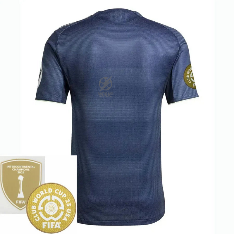 Real Madrid Away Fan Jersey 2025/26 - Patch 2025 Club World Cup + FIFA Intercontinental Champions