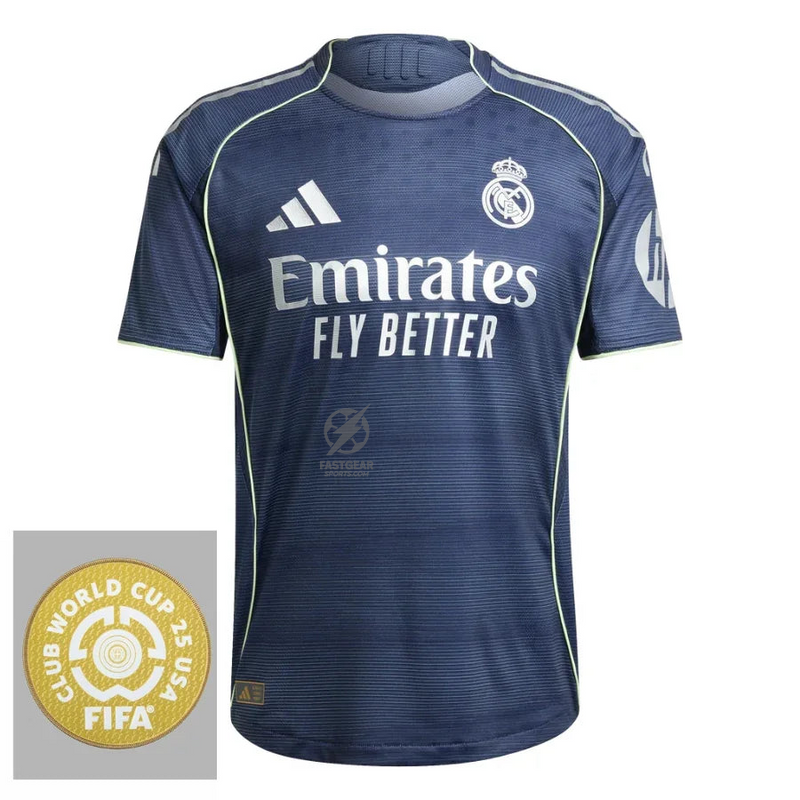 Real Madrid Away Fan Jersey 2025/26