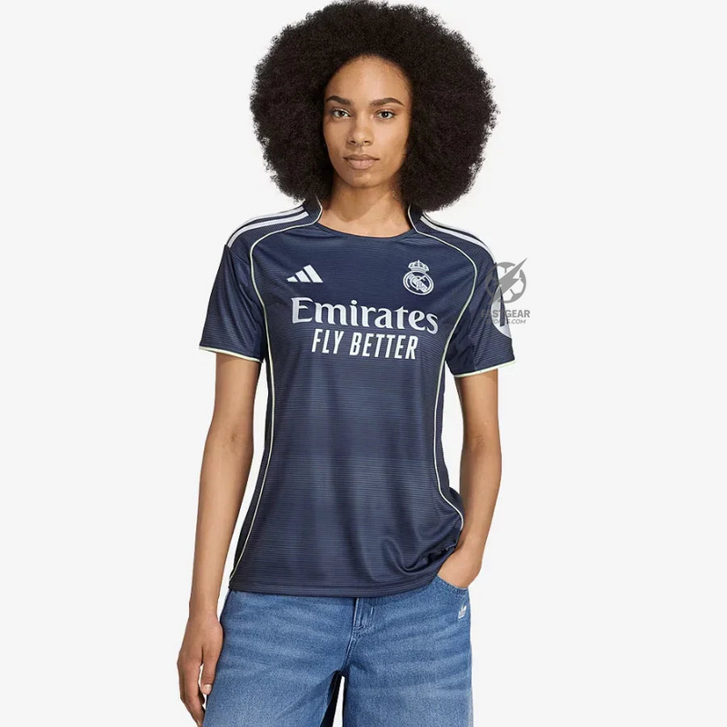 Real Madrid Away Fan Jersey Women's 2025/26