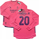 Real Madrid Away Long Sleeve Fan Jersey 2020/21 Vini Jr. 20