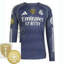 Real Madrid Away Long Sleeve Fan Jersey 2025/26