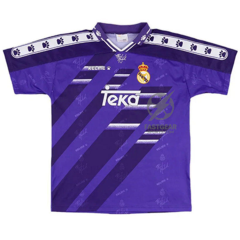 Real Madrid Away Retro Jersey 1994/96