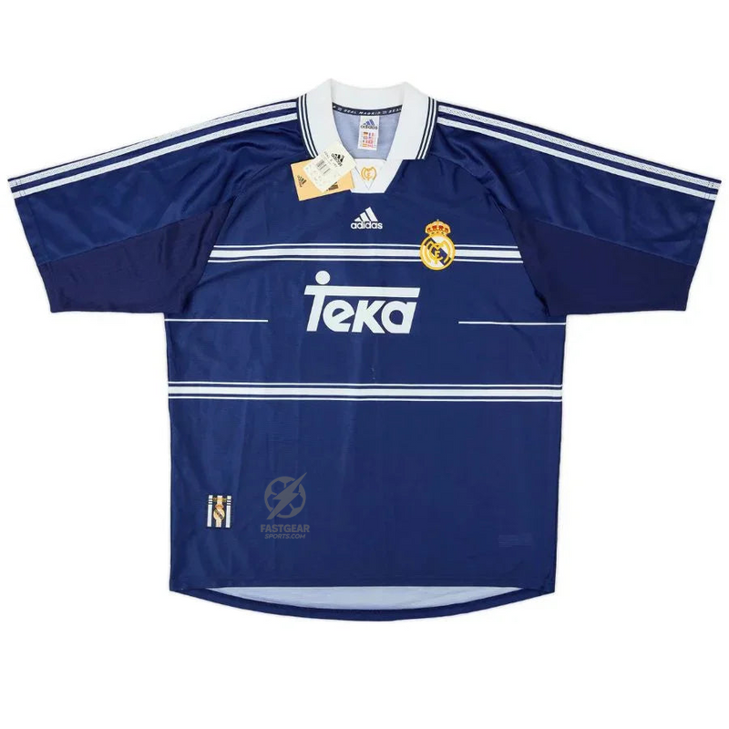 Real Madrid Away Retro Jersey 1998/99