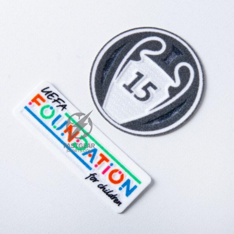 Real Madrid Bellingham 5 Away Fan Jersey 2024/25 Patches UCL UEFA Foundation (Official Printing)