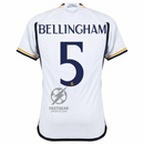 Real Madrid Bellingham 5 Home Fan Jersey 2023/24