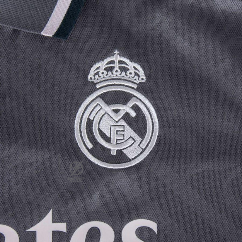 Real Madrid Bellingham 5 Third Fan Jersey 2024/25 Patches UCL UEFA Foundation (Official Printing)