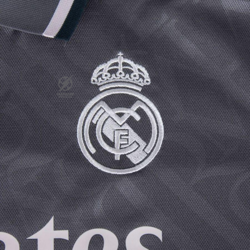 Real Madrid Endrick 16 Third Fan Jersey 2024/25 Patches UCL UEFA Foundation (Official Printing)