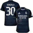 Real Madrid Gonzalo 30 Away Fan Jersey 2025/26