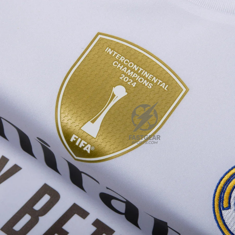 Real Madrid Home Bellingham 5 Fan Jersey 2025/26 FIFA Intercontinental Patch