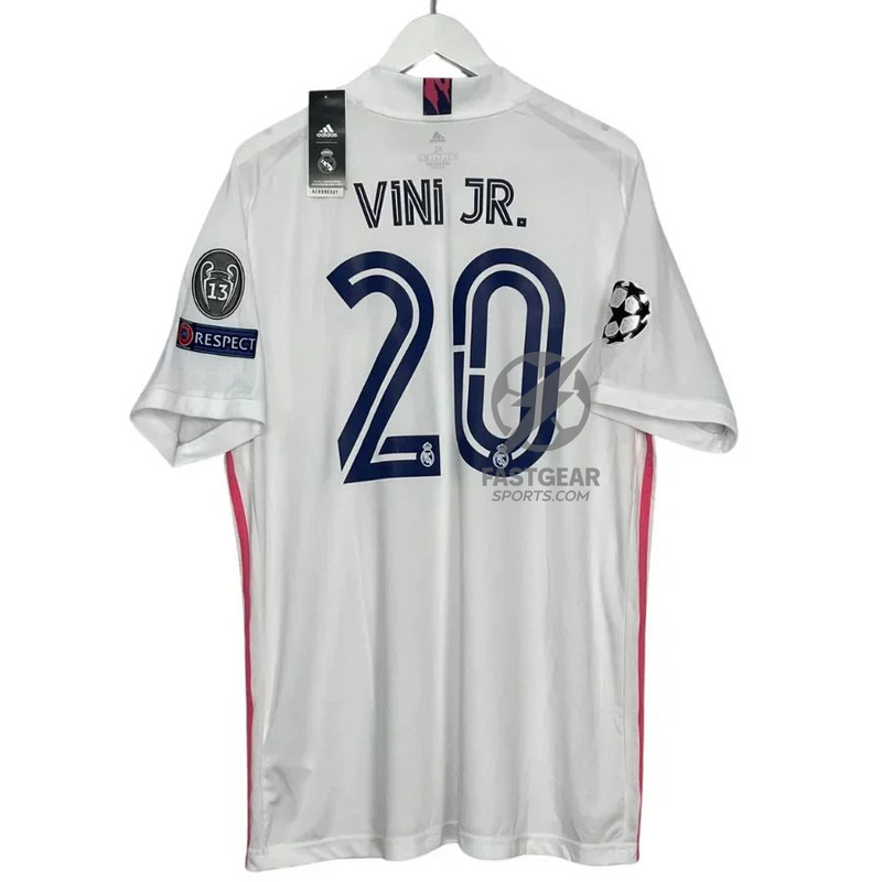 Real Madrid Home Fan Jersey 2020/21  Vini Jr. 20