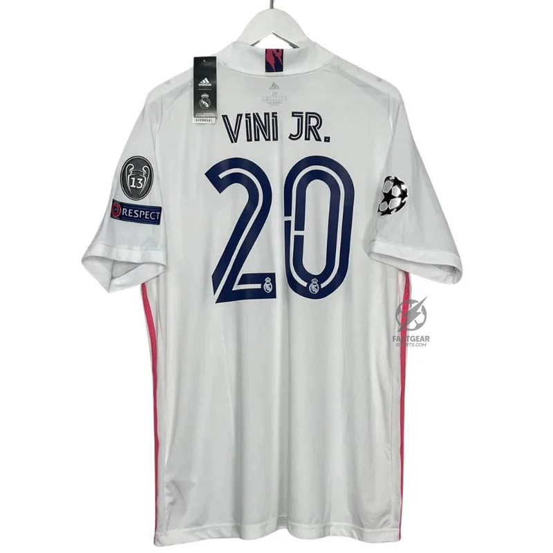 Real Madrid Home Fan Jersey 2020/21  Vini Jr. 20
